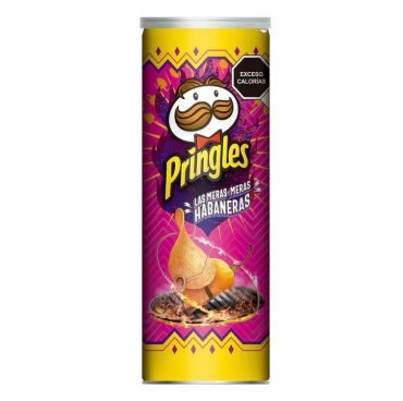 Pringles Las Meras Habaneras Mex Edition Chips 124G